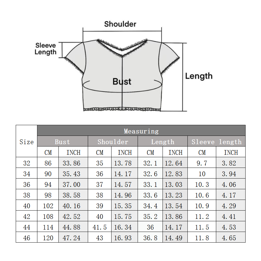 Damen Dirndlblusen Elegante Kurzarm Spitzebluse Weiß 32-46(21JB53)