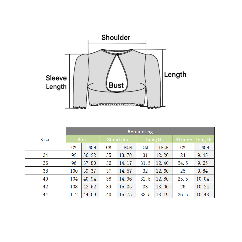 Damen Tiefer V-Ausschnitt Dirndlblusen Kurzarm 34-44(22JB107)